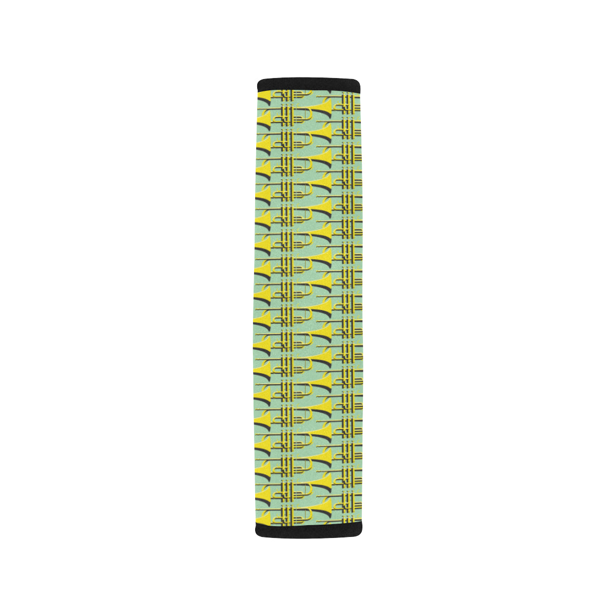 Trumpet Vintage Design Print Car Seat Belt Cover