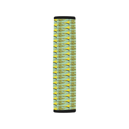 Trumpet Vintage Design Print Car Seat Belt Cover
