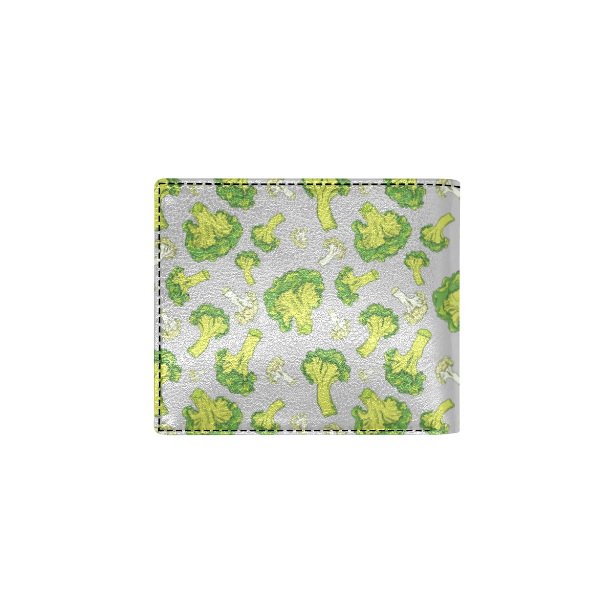 Broccoli Pattern Print Design 03 Men's ID Card Wallet