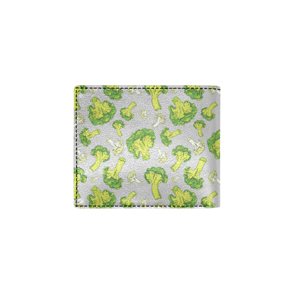 Broccoli Pattern Print Design 03 Men's ID Card Wallet