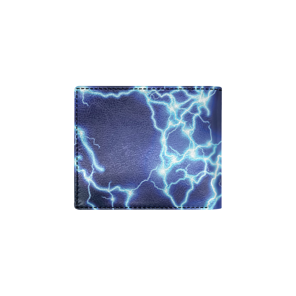 Lightning Thunder Pattern Print Design 04 Men's ID Card Wallet