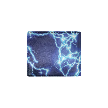 Lightning Thunder Pattern Print Design 04 Men's ID Card Wallet