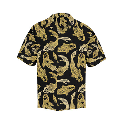 KOI Fish Pattern Print Design 03 Men's Hawaiian Shirt