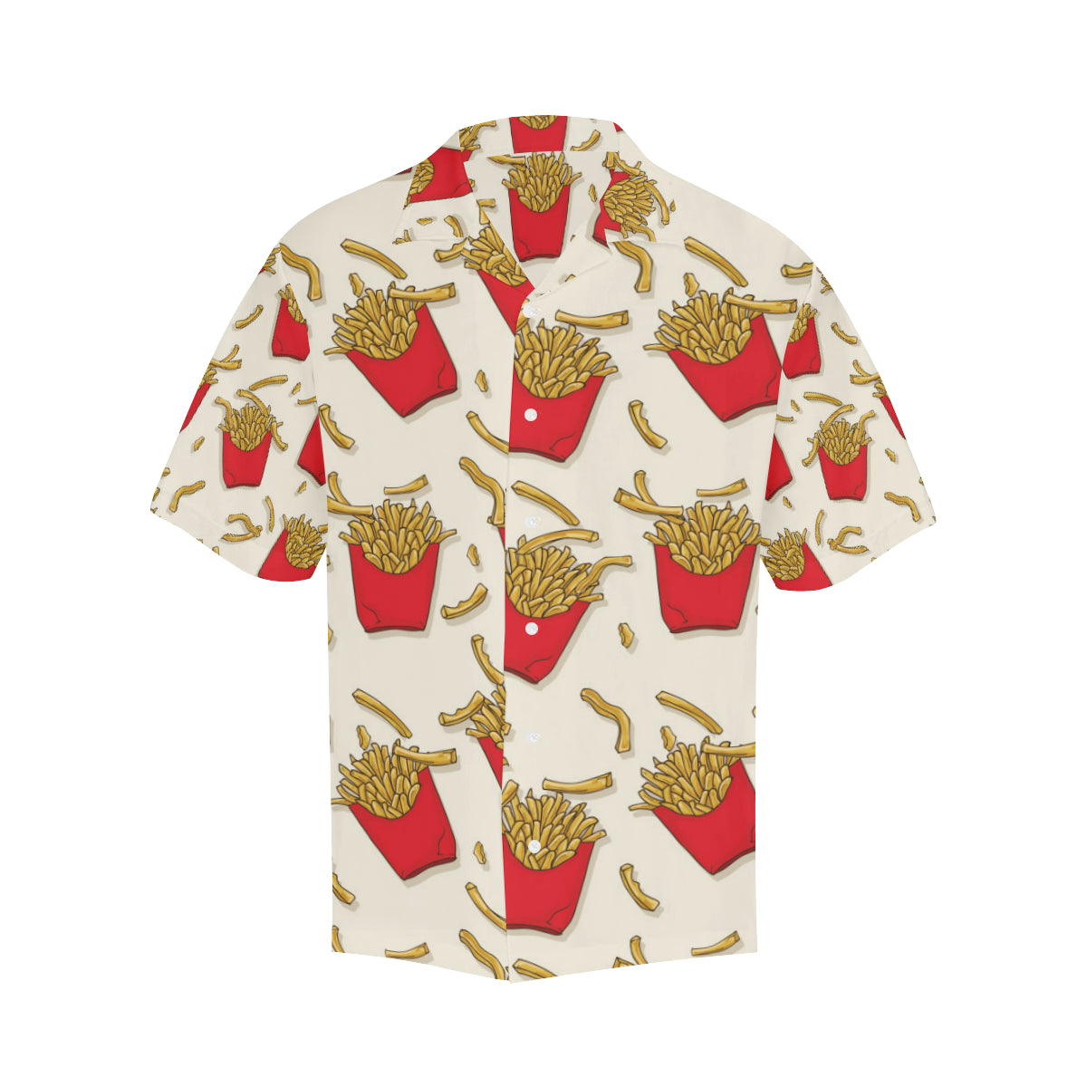 French Fried Pattern Print Design 01 Men's Hawaiian Shirt