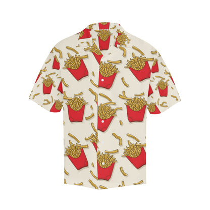 French Fried Pattern Print Design 01 Men's Hawaiian Shirt