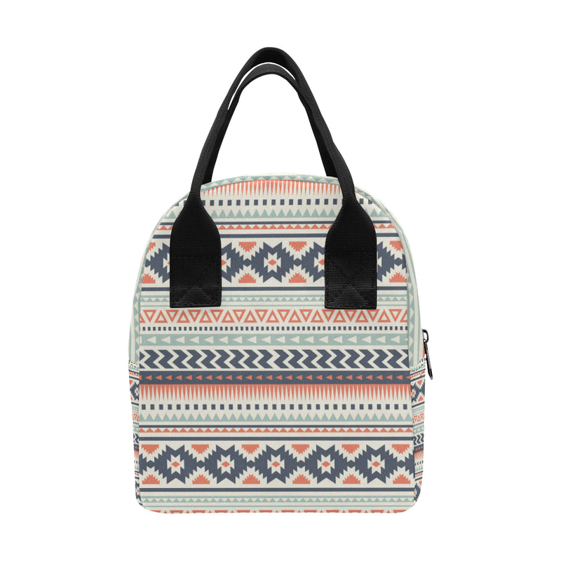 Tribal Aztec vintage pattern Insulated Lunch Bag