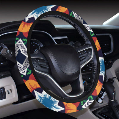 African Kente Steering Wheel Cover with Elastic Edge