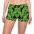 Banana Leaf Pattern Print Design BL01 Yoga Shorts