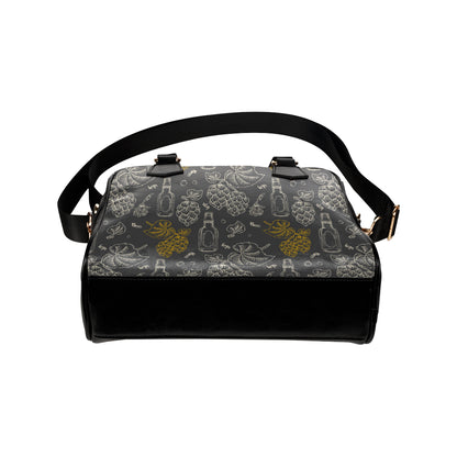 Hope Pattern Print Design 01 Shoulder Handbag