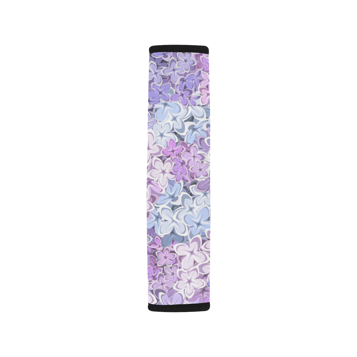 Lilac Pattern Print Design LI01 Car Seat Belt Cover