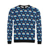 Camper Pattern Camping Themed No 3 Print Men Long Sleeve Sweatshirt