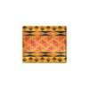 African Pattern Print Design 01 Men's ID Card Wallet