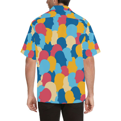 Psychology Pattern Print Design A02 Men's Hawaiian Shirt