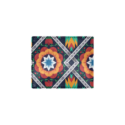 African Kente Men's ID Card Wallet