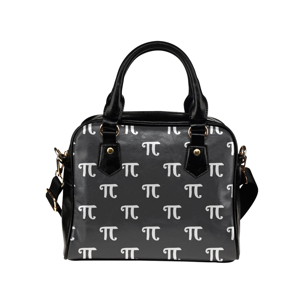 Pi Day Pattern Print Design A01 Shoulder Handbag