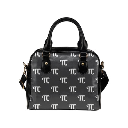 Pi Day Pattern Print Design A01 Shoulder Handbag
