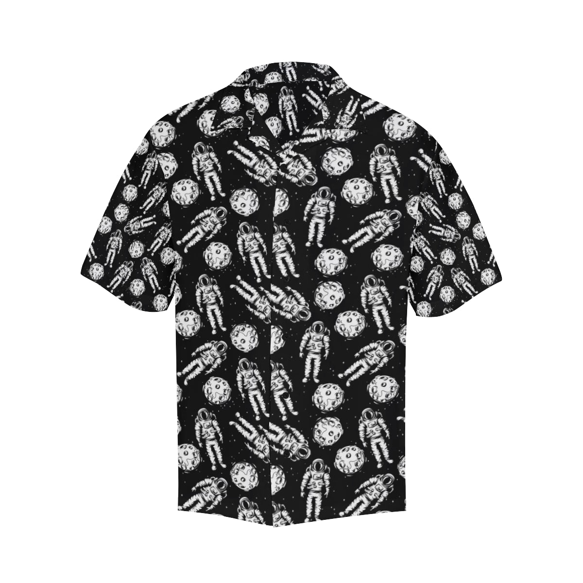 Astronaut Pattern Print Design 03 Men's Hawaiian Shirt