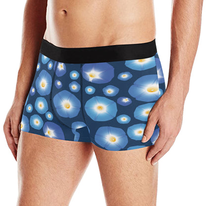 Morning Glory Pattern Print Design 02 Men's Boxer Briefs