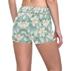 Lily Pattern Print Design LY09 Yoga Shorts