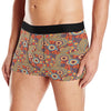 African Pattern Print Design 06 Men's Boxer Briefs