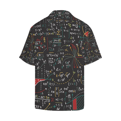 Math Pattern Print Design 04 Men's Hawaiian Shirt