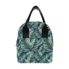 Sun Spot Tropical Palm Leaves Insulated Lunch Bag