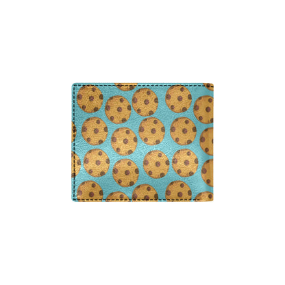 Cookie Pattern Print Design 01 Men's ID Card Wallet