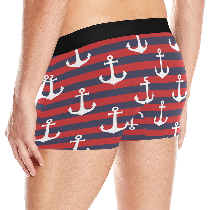 Nautical Pattern Print Design A05 Men's Boxer Briefs