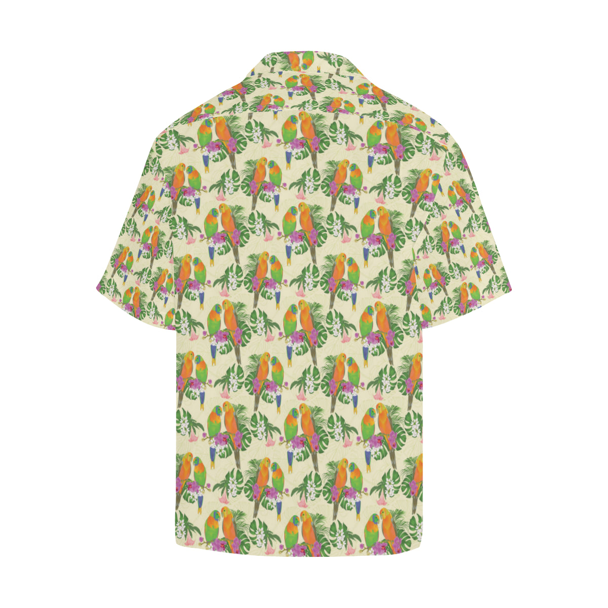 Conures Pattern Print Design 02 Men's Hawaiian Shirt