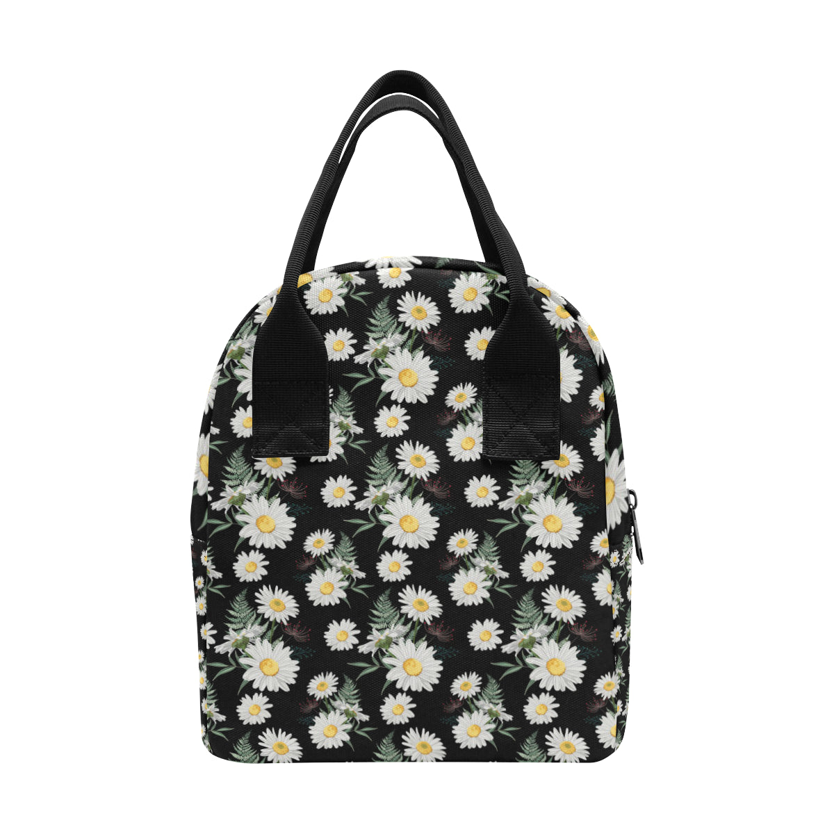 Daisy Pattern Print Design DS07 Insulated Lunch Bag