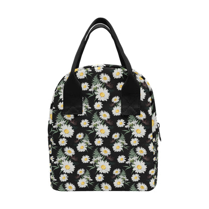 Daisy Pattern Print Design DS07 Insulated Lunch Bag