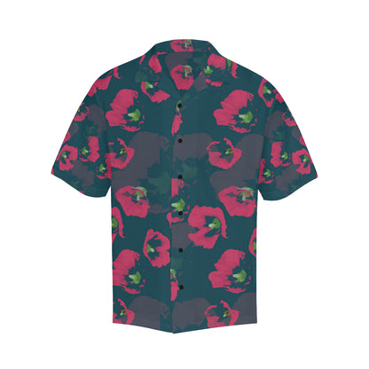 Morning Glory Pattern Print Design 01 Men's Hawaiian Shirt