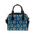 Anchor Pattern Print Design 02 Shoulder Handbag