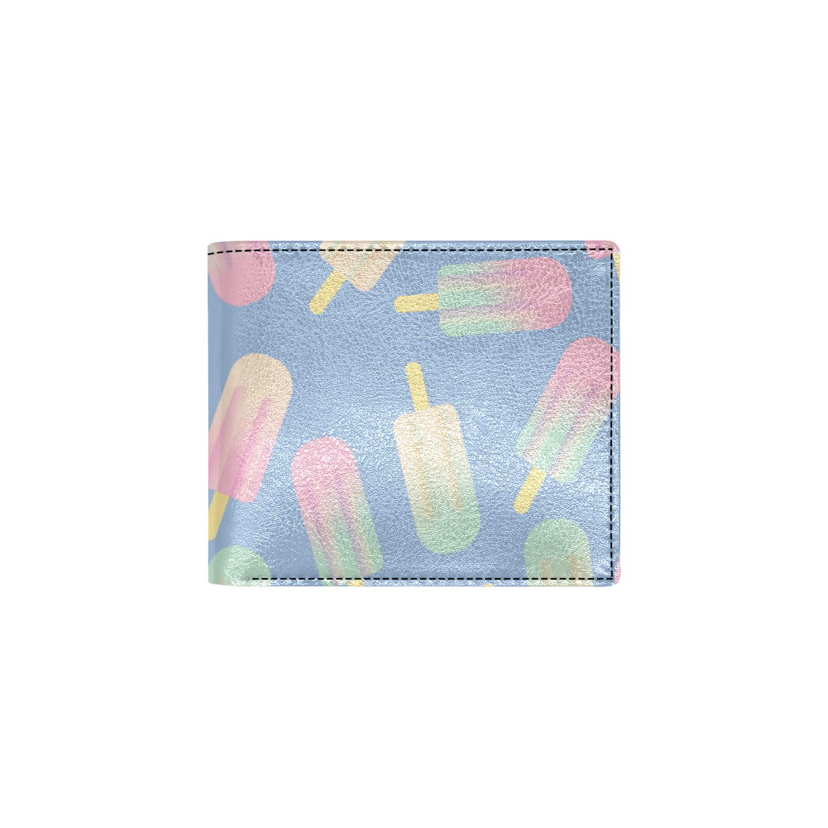 Ice Cream Pattern Print Design 05 Men's ID Card Wallet