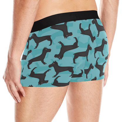 Schnauzers Pattern Print Design A01 Men's Boxer Briefs