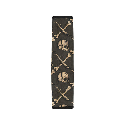 Pirate Pattern Print Design A03 Car Seat Belt Cover