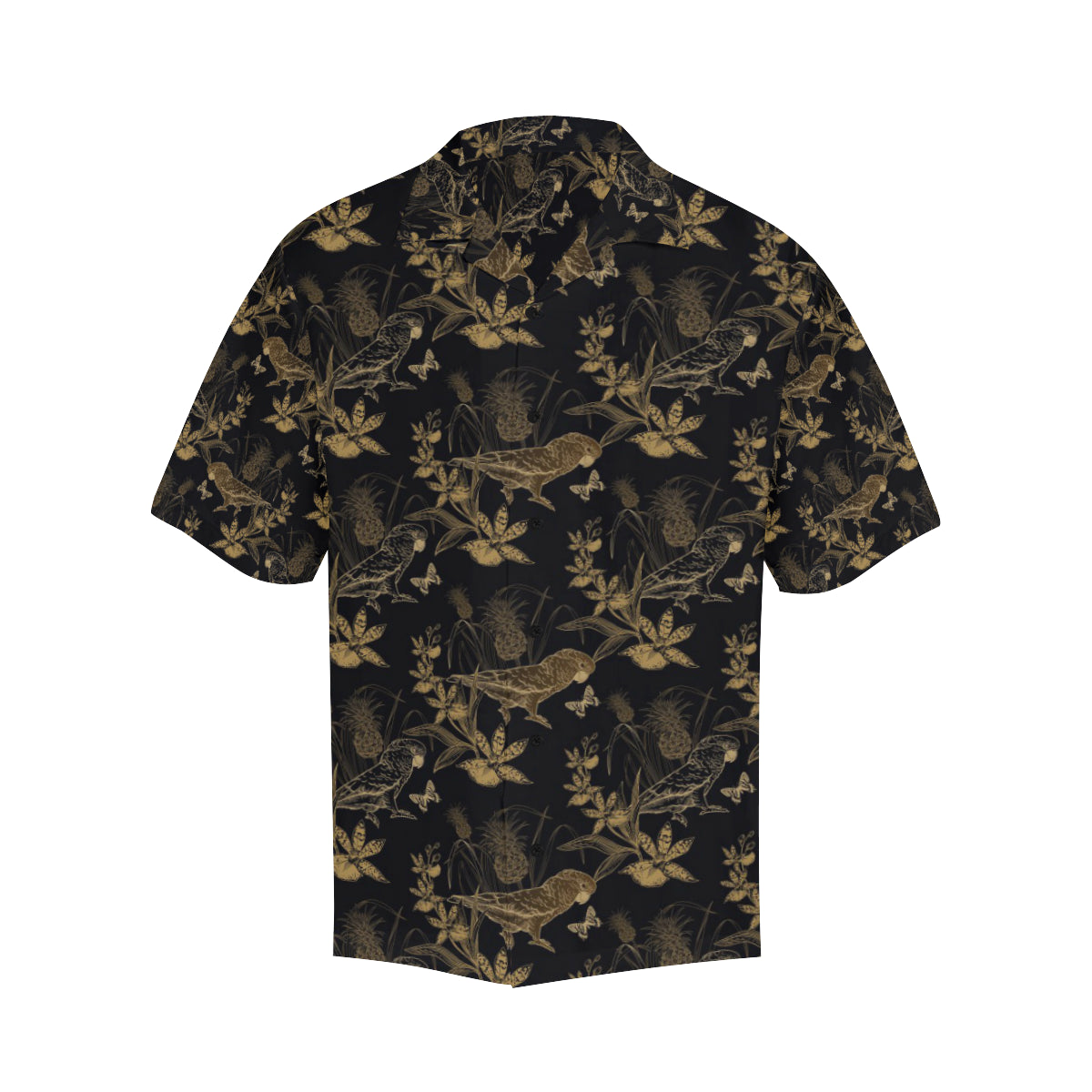 Parakeet Pattern Print Design A05 Men's Hawaiian Shirt