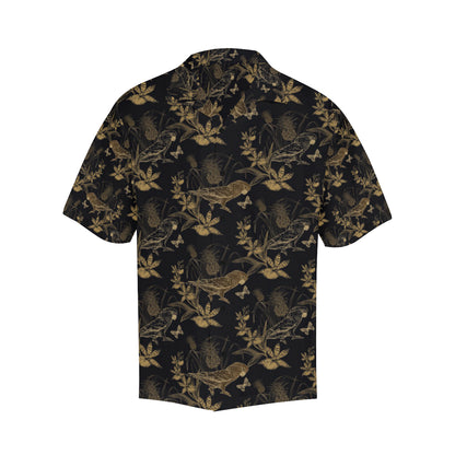 Parakeet Pattern Print Design A05 Men's Hawaiian Shirt
