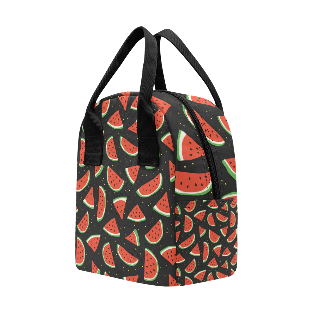 Watermelon Pattern Print Design WM09 Insulated Lunch Bag