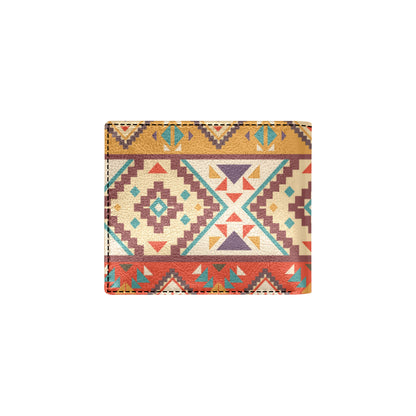 Navajo Pattern Print Design A01 Men's ID Card Wallet