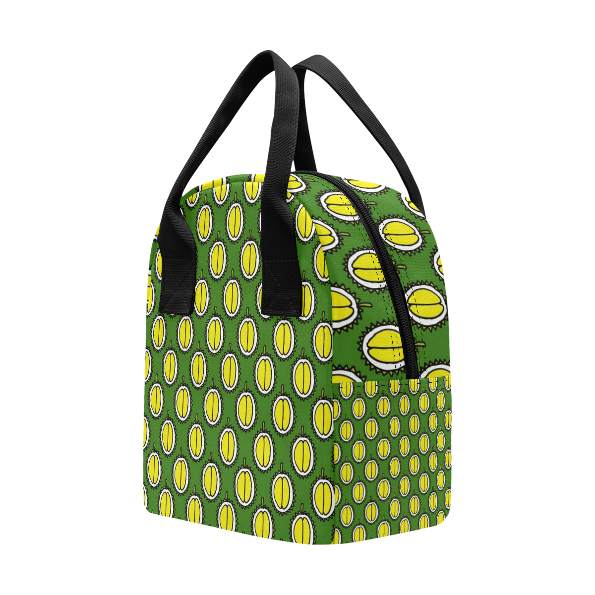 Durian Pattern Print Design DR01 Insulated Lunch Bag