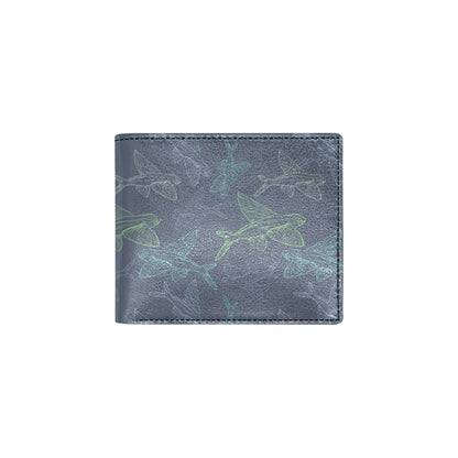 Flying Fish Pattern Print Design 02 Men's ID Card Wallet