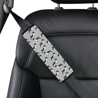 Boxers Pattern Print Design 01 Car Seat Belt Cover