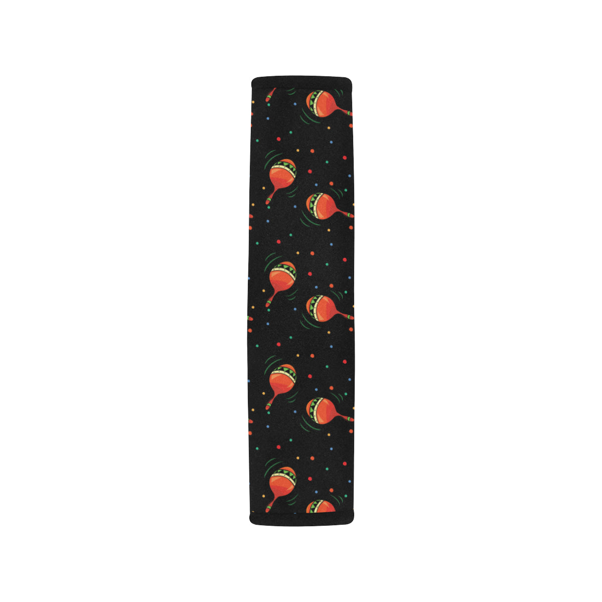 Maracas Pattern Print Design 03 Car Seat Belt Cover