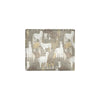 Alpaca Pattern Print Design 01 Men's ID Card Wallet