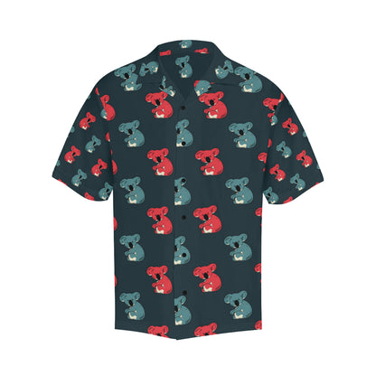 Koala Pattern Print Design 02 Men's Hawaiian Shirt