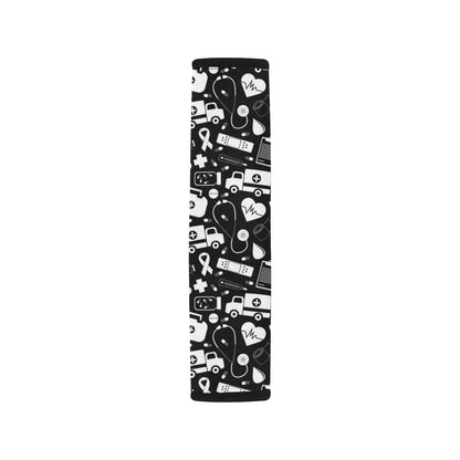 Medical Pattern Print Design 01 Car Seat Belt Cover