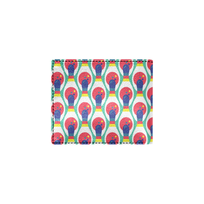 Bowling Pattern Print Design 05 Men's ID Card Wallet