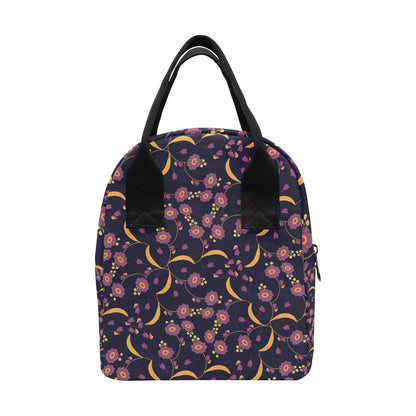 Anemone Pattern Print Design AM012 Insulated Lunch Bag