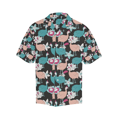 Guinea Fowl Pattern Print Design 03 Men's Hawaiian Shirt